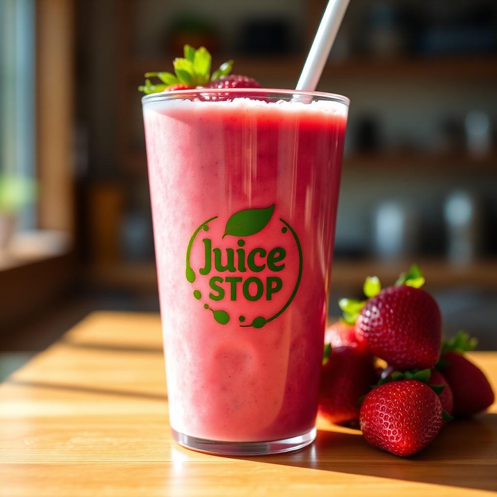 Pink Starburst at Juice Stop Sioux Falls