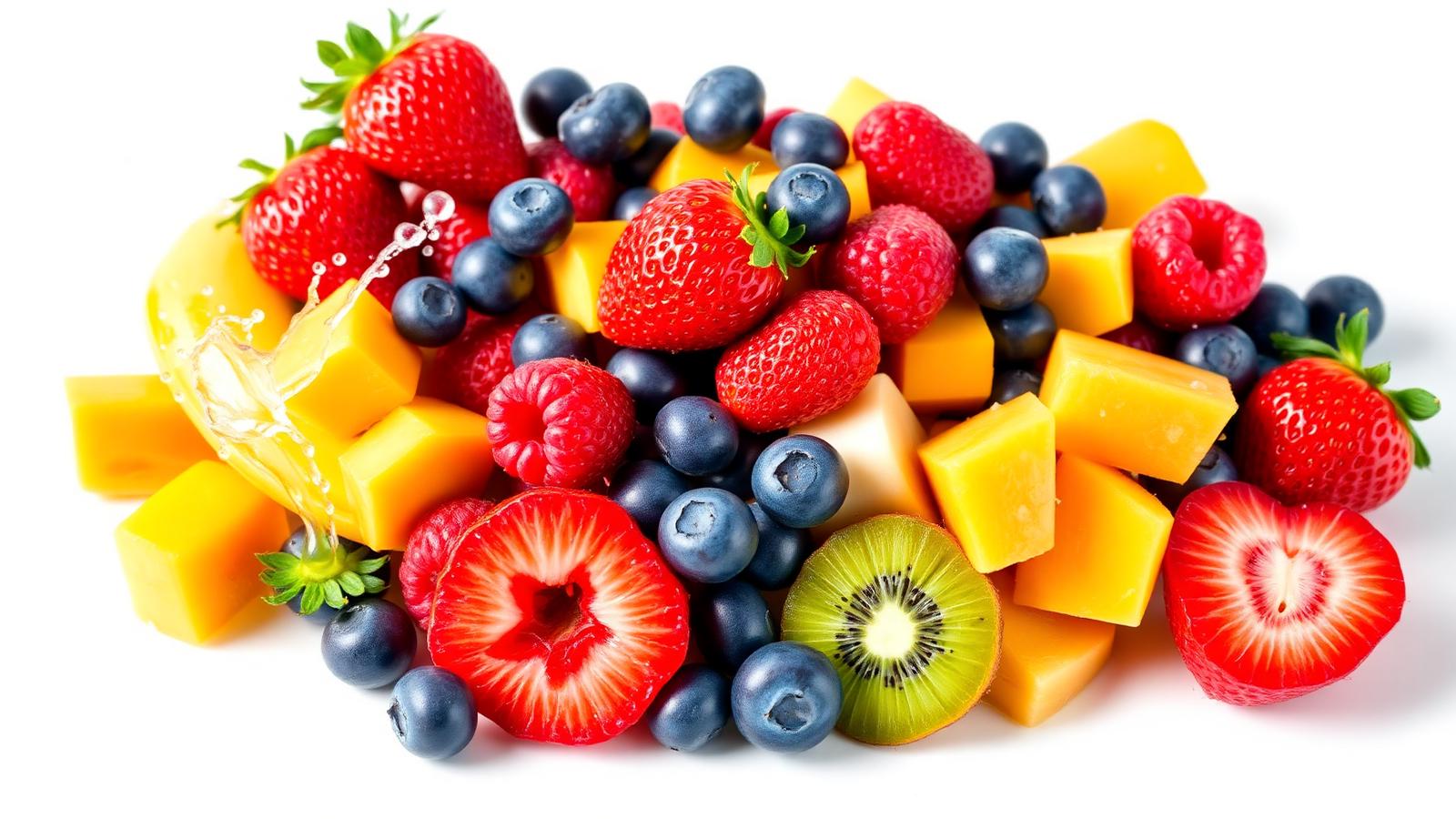 Fresh fruit prepped at Juice Stop in Sioux Falls