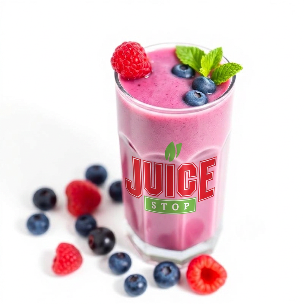 Triple Threat real fruit smoothie at Juice Stop Sioux Falls