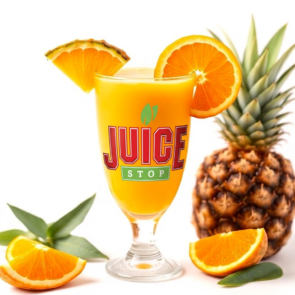 Scissor Kick real fruit smoothie at Juice Stop Sioux Falls